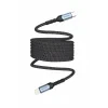 Cablu de date magnetic Swissten cu auto-înfășurare USB-C / Lightning 1 m