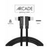 CABLU DE DATE SWISSTEN ARCADE USB-C / LIGHTNING 1.2 M NEGRU