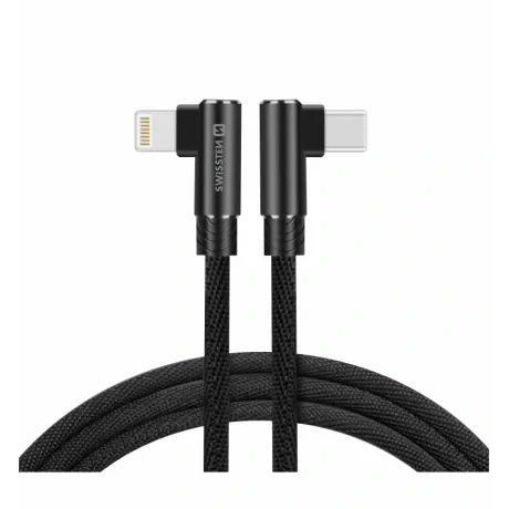 CABLU DE DATE SWISSTEN ARCADE USB-C / LIGHTNING 1.2 M NEGRU
