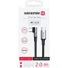 CABLU DE DATE SWISSTEN ARCADE USB-C / USB-C 2 M, 5A (100W) PENTRU LAPTOP NEGRU