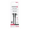 CABLU DE DATE SWISSTEN ARCADE USB / USB-C 1.2 M NEGRU