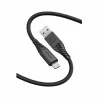 CABLU DE DATE SWISSTEN SILICON MOALE USB-A / LIGHTNING 0.4 M NEGRU 