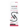 CABLU DE DATE SWISSTEN SILICON MOALE USB-C / LIGHTNING 1.5 M 30W NEGRU