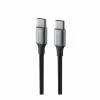 CABLU DE DATE SWISSTEN TEXTILE II USB-C / USB-C 1.5 M NEGRU