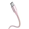 CABLU DE DATE SWISSTEN TEXTILE II USB-C / USB-C 1.5 M ROZ