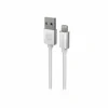 CABLU DE DATE SWISSTEN TEXTILE USB / LIGHTNING 1.2 M ARGINTIU
