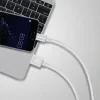 CABLU DE DATE SWISSTEN TEXTILE USB / USB-C 1.2 M ARGINTIU