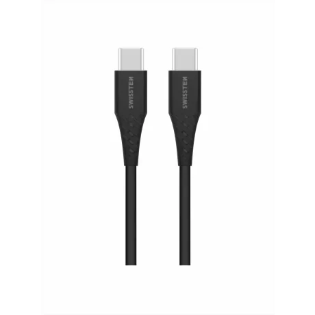 CABLU DE DATE SWISSTEN TPE USB-C/USB-C ALIMENTARE 5A (100W) 1.5 M NEGRU