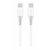 CABLU DE DATE SWISSTEN TPE USB-C/USB-C ALIMENTARE 5A (100W) 2.5 M ALB