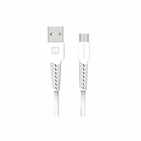 CABLU DE DATE SWISSTEN USB / MICRO USB 1.2 M ALB (SWISSTEN CDU BOX)