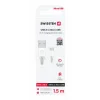 CABLU DE DATE SWISSTEN USB / MICRO USB 1.5 M ALB (6.5mm)