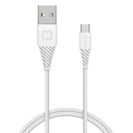 CABLU DE DATE SWISSTEN USB / MICRO USB 1.5 M ALB (6.5mm)
