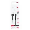 CABLU DE DATE SWISSTEN USB / USB-C 1.0 M NEGRU