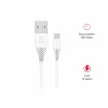 CABLU DE DATE SWISSTEN USB / USB-C ALB 1.5 M (7mm)