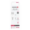 CABLU DE DATE SWISSTEN USB / USB-C ALB 1.5 M (7mm)