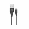 CABLU DE DATE SWISSTEN USB / USB-C NEGRU 1.5M (9mm)