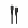 CABLU DE ÎNCĂRCARE SWISSTEN USB-C / LIGHTNING 1.0 M NEGRU 