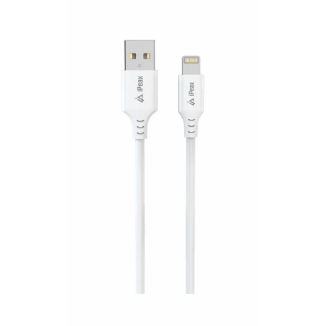 Cablu iPEAX TPU USB-A / LIGHTNING 1.5M, USB 2.0 ALB