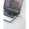 Cablu iPEAX TPU USB-A / LIGHTNING 1M, USB 2.0 ALB