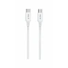 Cablu iPEAX TPU USB-C / USB-C 1M, USB 2.0 ALB