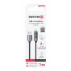 Cablu LCD SWISSTEN USB-A / LIGHTNING 1 M
