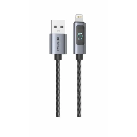 Cablu LCD SWISSTEN USB-A / LIGHTNING 1 M