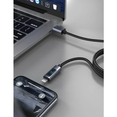Cablu LCD SWISSTEN USB-A / LIGHTNING 1.5 M