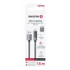 Cablu LCD SWISSTEN USB-A / LIGHTNING 1.5 M