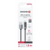 Cablu LCD SWISSTEN USB-A / LIGHTNING 1.5 M