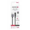 Cablu LCD SWISSTEN USB-A / USB-C 1 M
