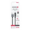 Cablu LCD SWISSTEN USB-A / USB-C 1.5 M