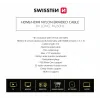 Cablu SWISSTEN HDMI la HDMI 4K 60Hz 3.0 m nailon