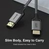Cablu SWISSTEN HDMI la HDMI 4K 60Hz 3.0 m nailon