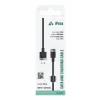 Cablu textil iPEAX USB-A / LIGHTNING 1.5M, USB 2.0 Negru