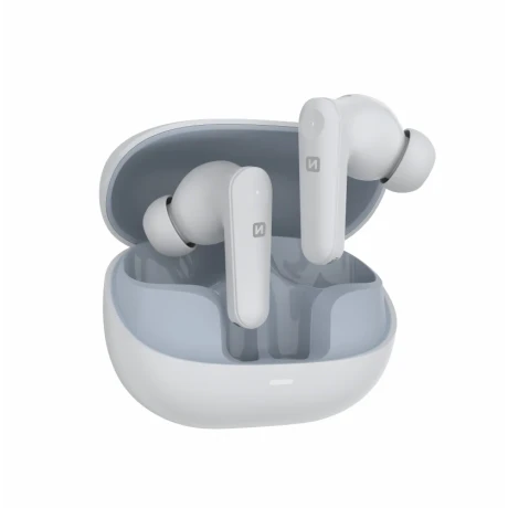 Căști Bluetooth ANC Swissten Focus Albe