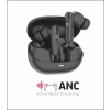 Căști Bluetooth ANC Swissten Focus Negre