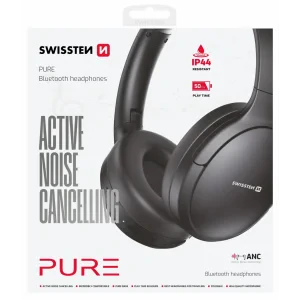 Căști Bluetooth ANC Swissten Pure Black