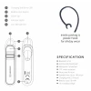 CĂȘTI BLUETOOTH SWISSTEN CALLER NEGRE