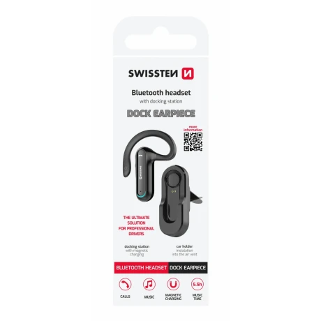 CĂȘTI BLUETOOTH SWISSTEN DOCK PIEZĂ DE AUTENTIFICARE