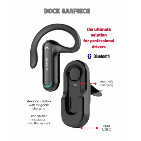 CĂȘTI BLUETOOTH SWISSTEN DOCK PIEZĂ DE AUTENTIFICARE