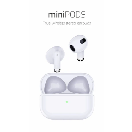 Căști Bluetooth TWS Swissten MiniPods Albe