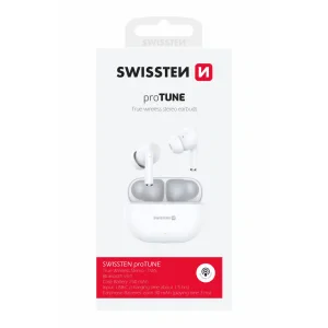 Căști Bluetooth TWS Swissten Pro Tune Albe