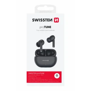 Căști Bluetooth TWS Swissten Pro Tune Negre
