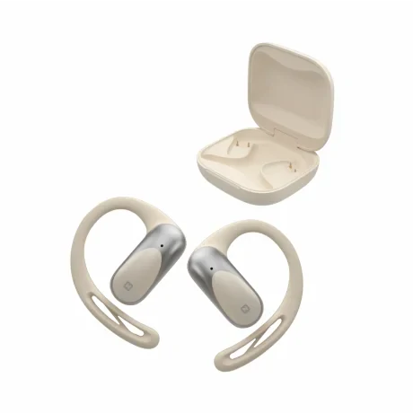 Căști Bluetooth TWS Swissten Running Open Ear Bej