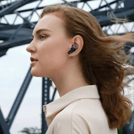 Căști Bluetooth TWS Swissten Sonic Black
