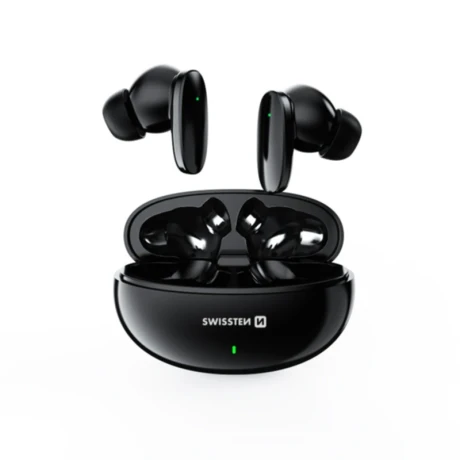 Căști Bluetooth TWS Swissten Sonic Black
