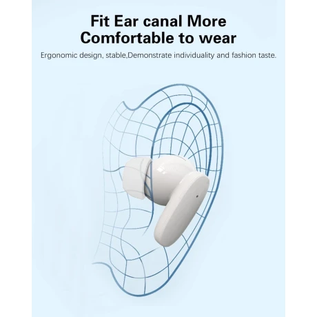 Căști Bluetooth TWS Swissten Sonic White