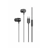 Căști iPEAX cu fir USB-C negre