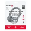 Căști stereo fără fir Swissten Trix argintiu/gri