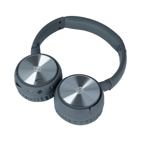 Căști stereo fără fir Swissten Trix argintiu/gri